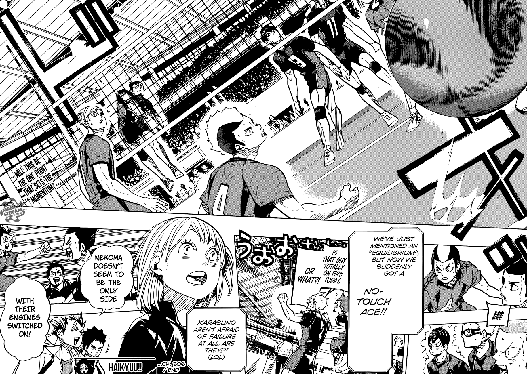 Haikyuu!!, Chapter 306 image 18